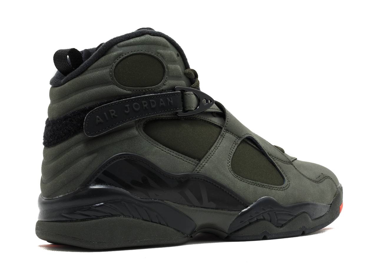 Black and hot sale green jordan 8