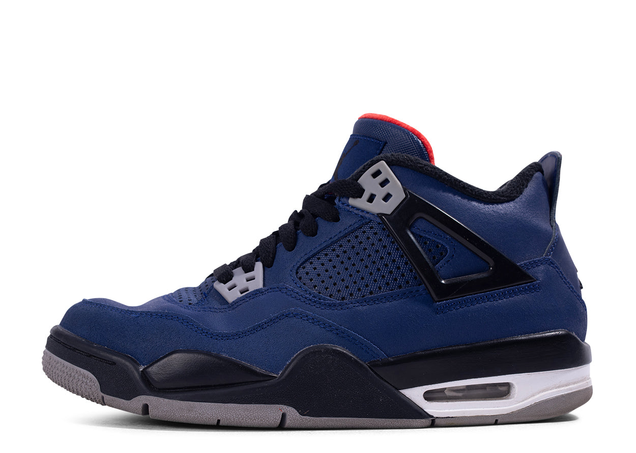 Pre-owned Air Jordan 4 Retro WNTR "Loyal Blue" (GS/Juniors) (2019) UK6 | MrSneaker