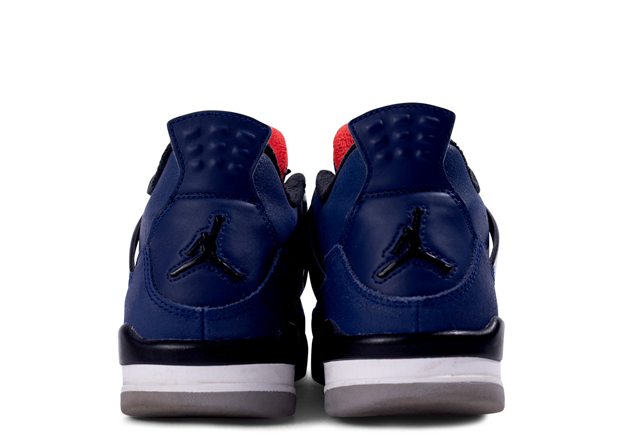 Pre owned Air Jordan 4 Retro WNTR Loyal Blue GS Juniors 2019 UK6 MrSneaker