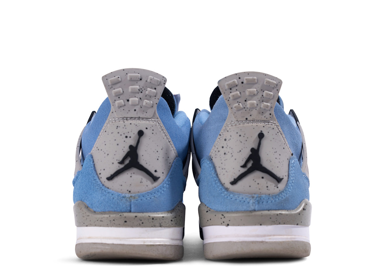 Pre-owned Air Jordan 4 Retro "University Blue" (GS/Juniors) (2021) UK4 | MrSneaker