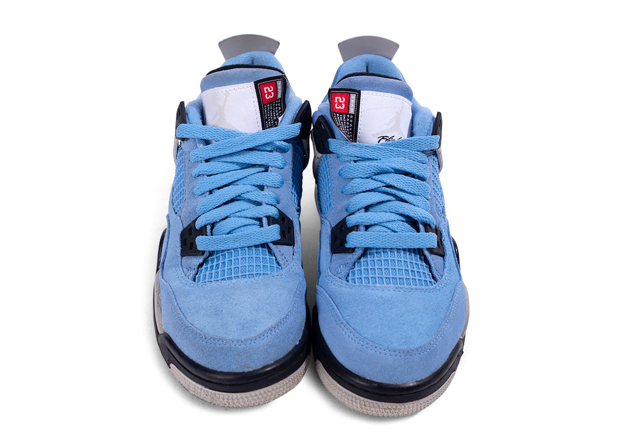 Pre-owned Air Jordan 4 Retro "University Blue" (GS/Juniors) (2021) UK4 | MrSneaker