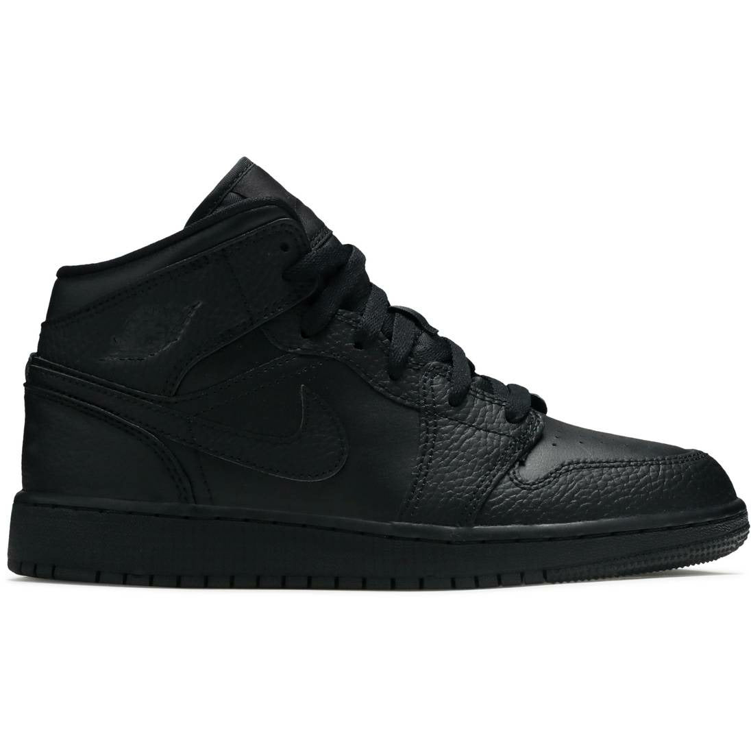 Air jordan 1 hot sale mid triple black