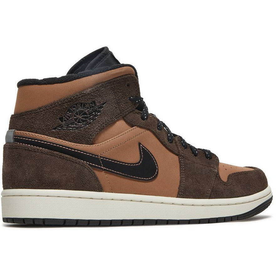 Air Jordan 1 Mid SE 'Dark Chocolate' (2021) | MrSneaker