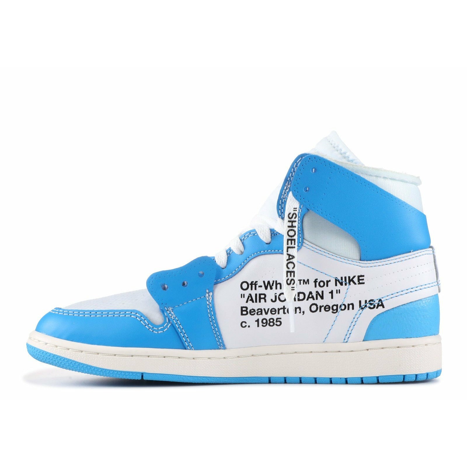 Air Jordan-Off-White X Air Jordan 1 "UNC"-mrsneaker