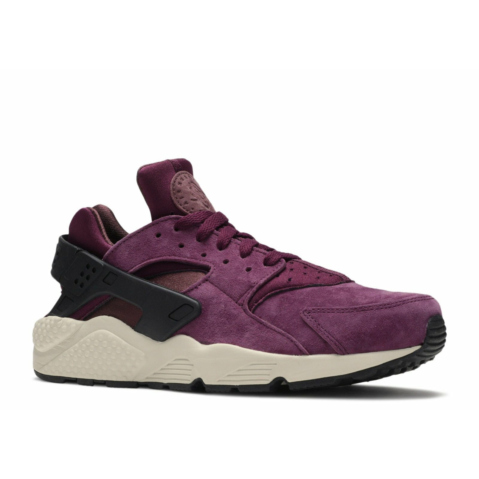 Nike-Air Huarache Run Prm "Bordeaux"-mrsneaker