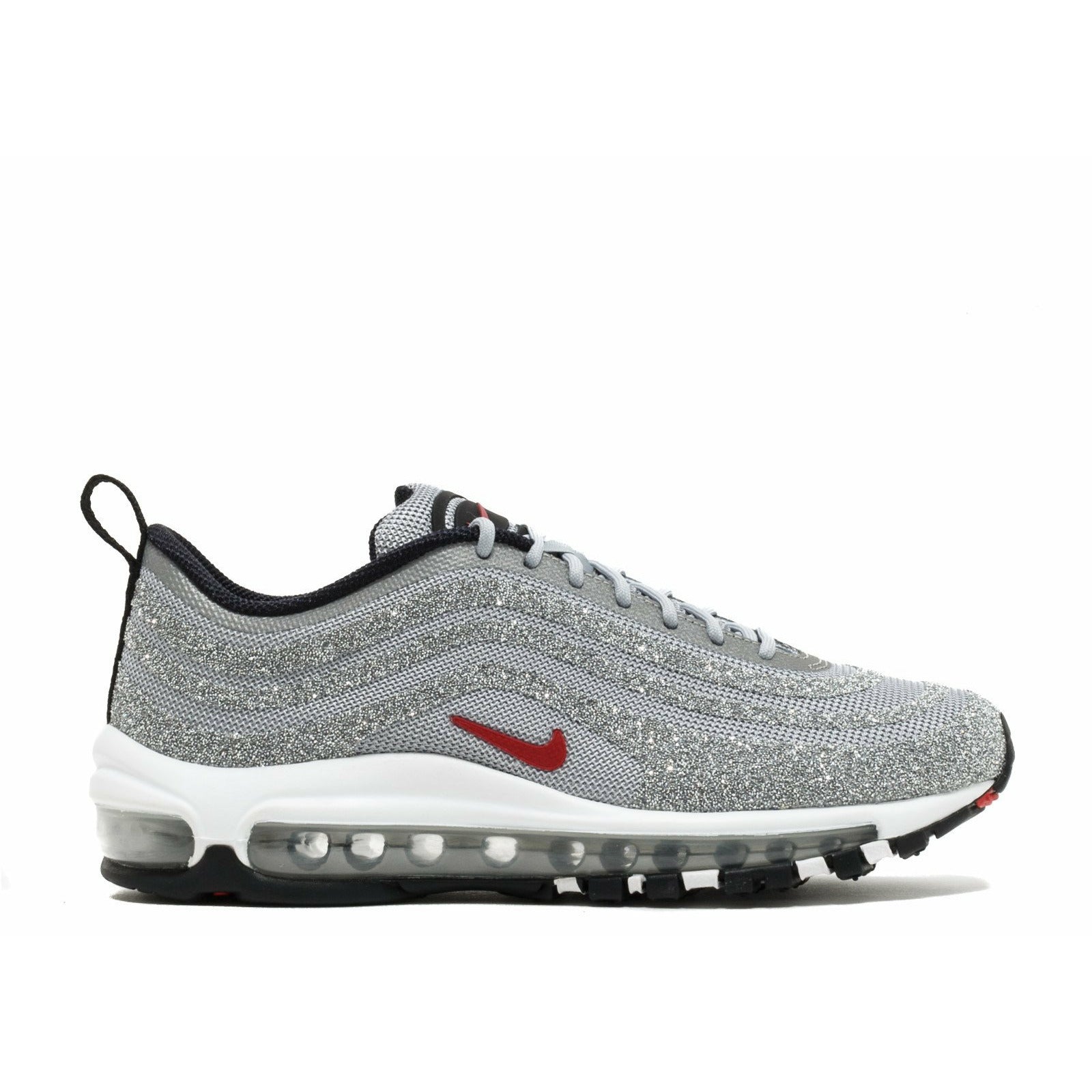 Air max 97 silver and red clearance