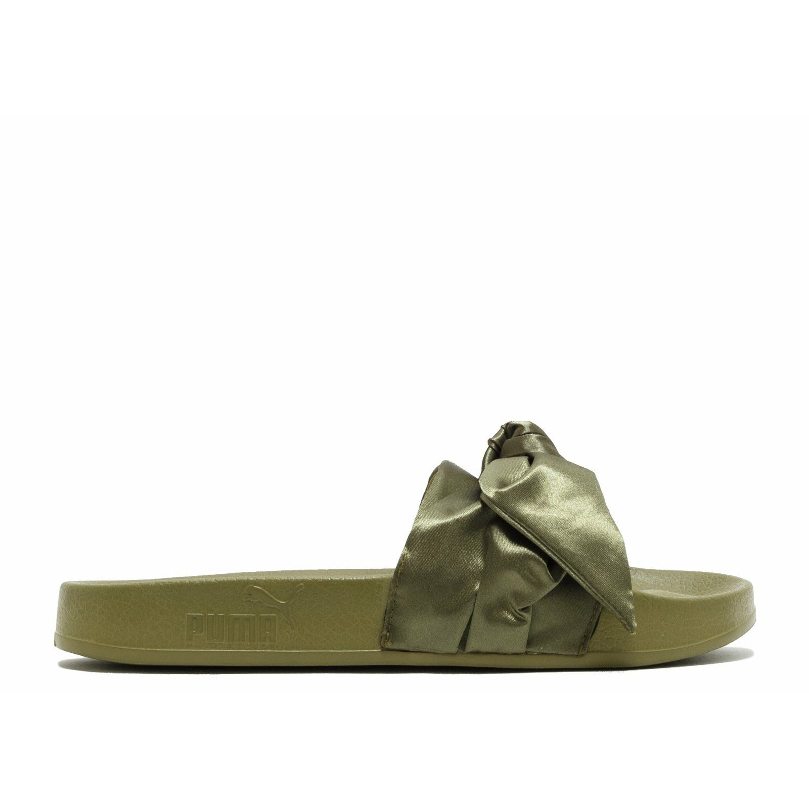 Rihanna Fenty X Wmns Bow Slides "Olive" (2017) | MrSneaker